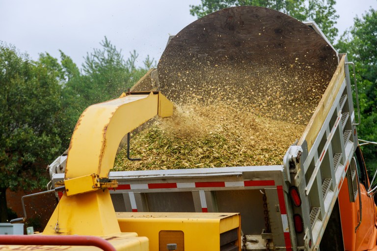 Wood Chipping Long Island, NY at the top tree service corp
